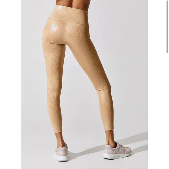 NWT Carbon38 Metallic Snake High Rise 7/8 Legging - Picture 5 of 12